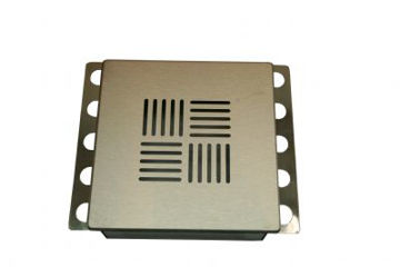 Visa detaljer för NT designlucka Symmetri 20x20 borstat stål 2406