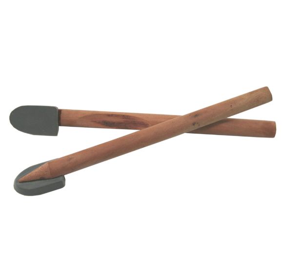 Bild på NT Silikonpaddel träskaft 2pack