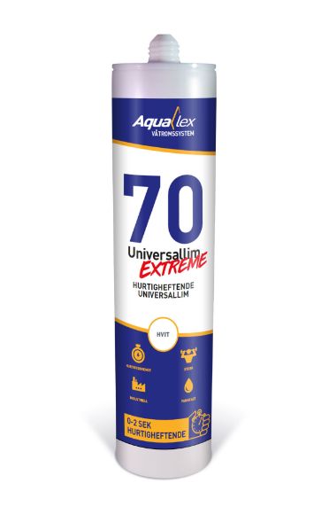 Bild på AQUALEX UNIVERSALLIM 70 EXTREME 290ML. VIT